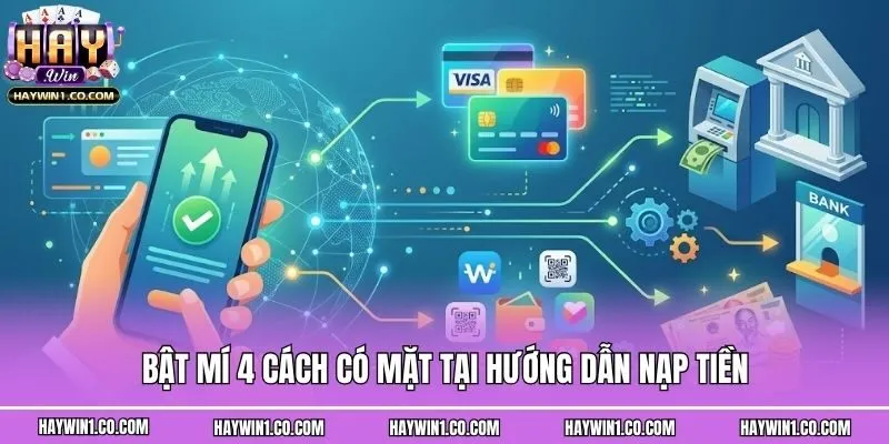 Bật mí 4 cách có mặt tại hướng dẫn nạp tiền