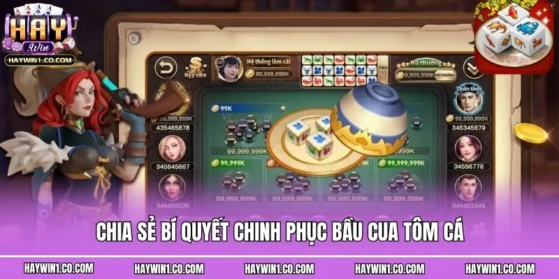 Chia sẻ bí quyết chinh phục bầu cua tôm cá online hiệu quả